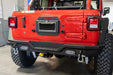 DV8 Offroad JLTS-01 Spare Tire Delete Kit; 3/16 in. Steel Plate; Textured Black; - Truck Part Superstore