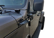 Carr 210291 JL 180 Degree Light Mount Brackets; XP3 Black; (Driver/Pass Side Mtg Brkts) - Truck Part Superstore