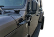 Carr 210291 JL 180 Degree Light Mount Brackets; XP3 Black; (Driver/Pass Side Mtg Brkts) - Truck Part Superstore