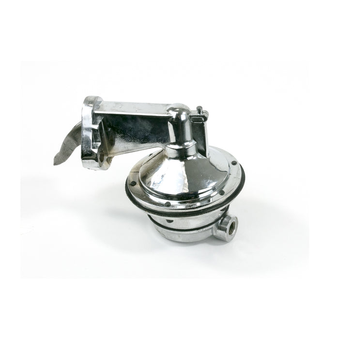 Top Street Performance JM1006C Mechanical Fuel Pump; Two Valve 80 GPH 8 PSI; Chrysler BB(361-440); Chrome - Truck Part Superstore