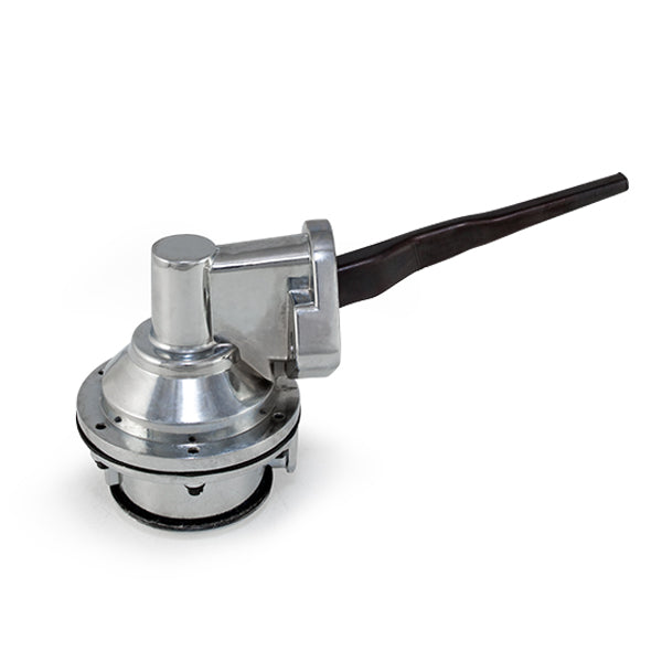 Top Street Performance JM1010C Mechanical Fuel Pump; Two Valve 80 GPH 8 PSI; Ford Big Block (429-460); Chrome - Truck Part Superstore