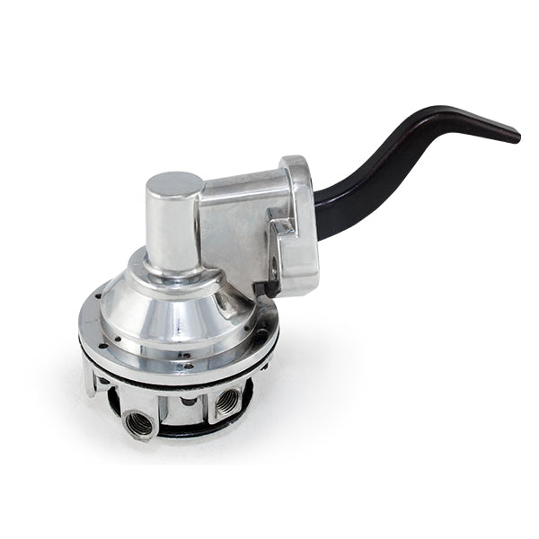 Top Street Performance JM1012C Mechanical Fuel Pump; Two Valve 80 GPH 8 PSI; Pontiac (301-455); Chrome - Truck Part Superstore