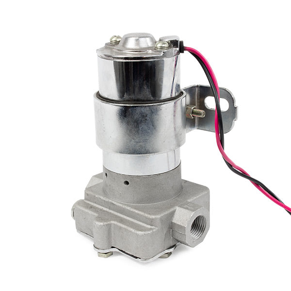 Top Street Performance JM1044 Electric Fuel Pump; 155 GPH; Chrome - Truck Part Superstore