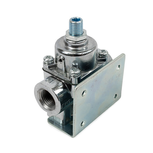 Top Street Performance JM1055C Chrome Aluminum 1-4 PSI Fuel Pressure Regulator - Truck Part Superstore
