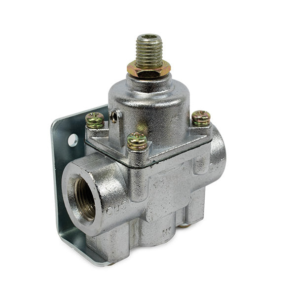 Top Street Performance JM1056C Chrome Aluminum 4.5-9 PSI Fuel Pressure Regulator - Truck Part Superstore