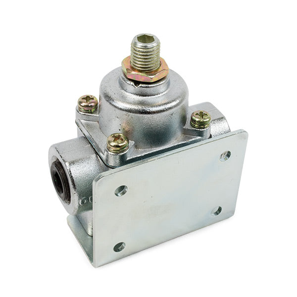 Top Street Performance JM1056C Chrome Aluminum 4.5-9 PSI Fuel Pressure Regulator - Truck Part Superstore