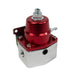 Top Street Performance JM1059R Red Anodized Aluminum 40-75 PSI Fuel Pressure Bypass Regulator - Truck Part Superstore