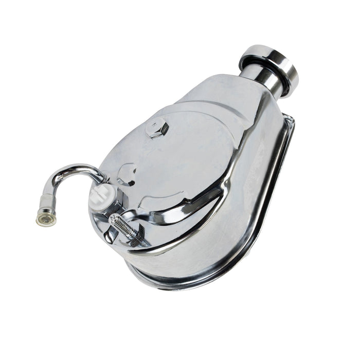 Top Street Performance JM2000C GM Saginaw P Series Style Chrome Power Steering Pump - Truck Part Superstore