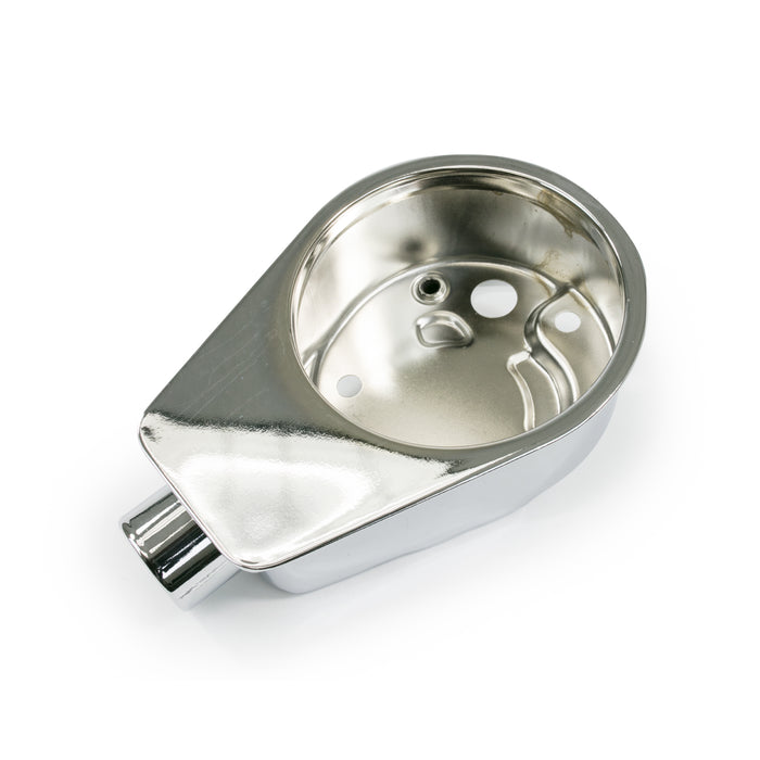 Top Street Performance JM2001 GM Saginaw P Series Style Chrome Power Steering Pump Reservoir - Truck Part Superstore