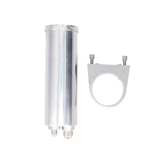 Top Street Performance JM2012P Polished Aluminum Remote Power Steering Reservoir. - Truck Part Superstore