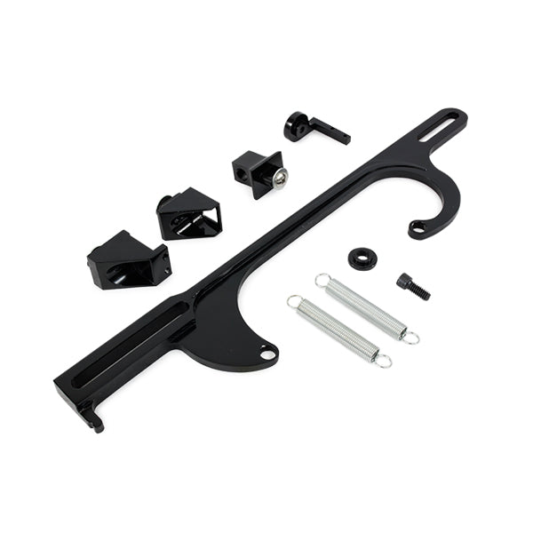 Top Street Performance JM3101BK Holley 4150/4160 Style 4 BBL Black Aluminum Throttle Cable Bracket - Truck Part Superstore