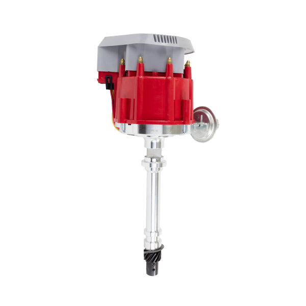 Top Street Performance JM6500GY HEI Distributor with Super Cap; Chevrolet SB/BB Gen. 2 "Mark IV" V8; Grey - Truck Part Superstore