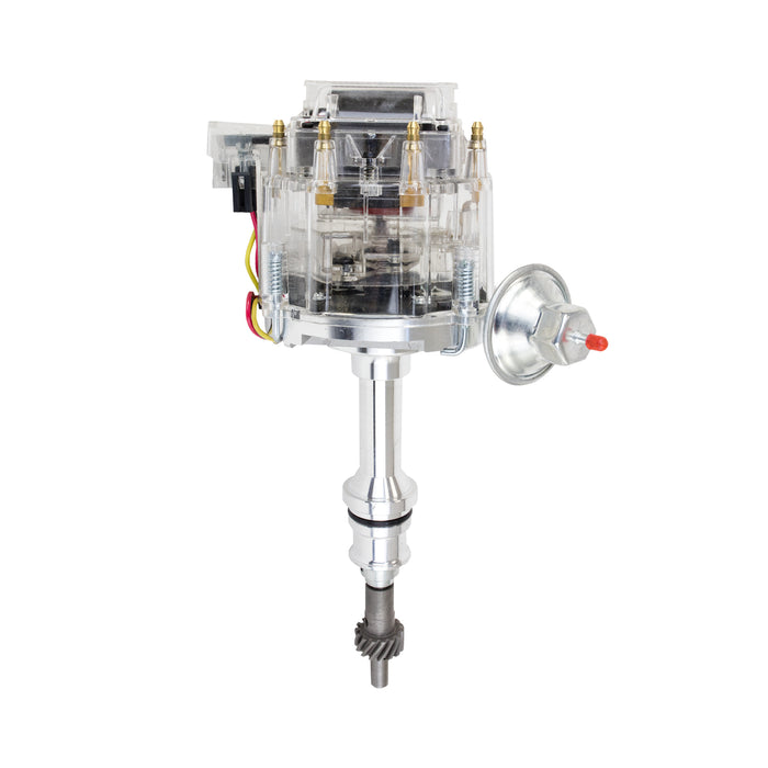 Top Street Performance JM6502CL HEI Distributor; Ford Small Block V8 (221; 260; 289; 302); Clear - Truck Part Superstore