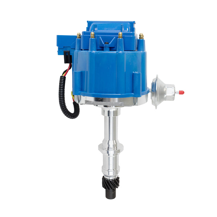 Top Street Performance JM6504BL HEI Distributor; Pontiac V8 (389; 326; 400; 301; 421; 428; 455); Blue - Truck Part Superstore