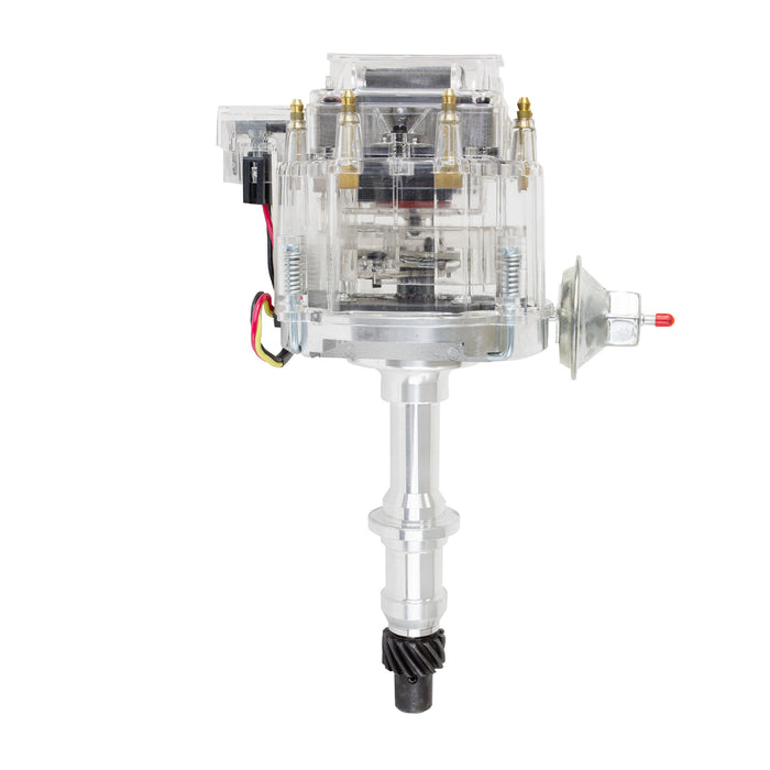 Top Street Performance JM6504CL HEI Distributor; Pontiac V8 (389; 326; 400; 301; 421; 428; 455); Clear - Truck Part Superstore