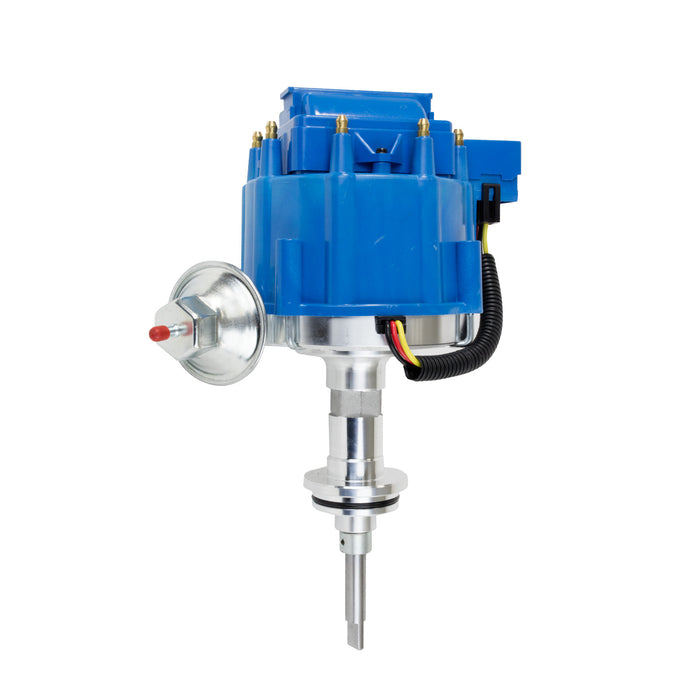Top Street Performance JM6513BL HEI Distributor; Chrysler Small Block "LA" V8 (273; 318; 340; 360); Blue - Truck Part Superstore