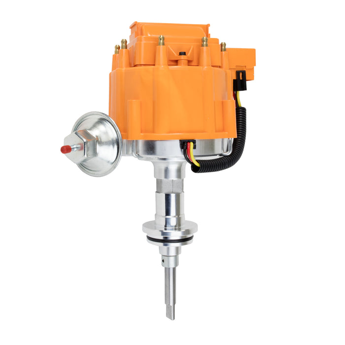 Top Street Performance JM6513OR HEI Distributor; Chrysler Small Block "LA" V8 (273; 318; 340; 360); Orange - Truck Part Superstore