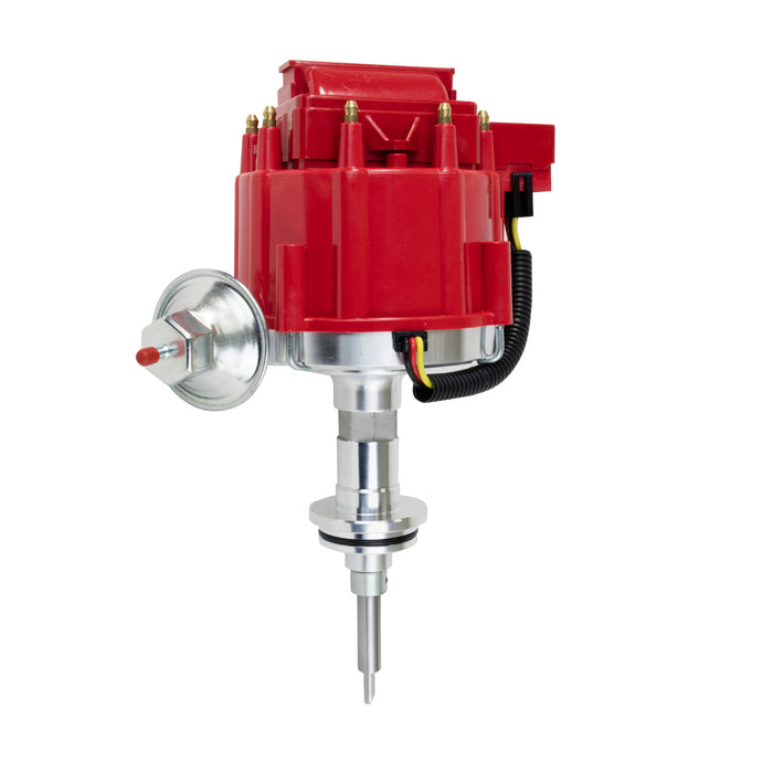 Top Street Performance JM6513R HEI Distributor; Chrysler Small Block "LA" V8 (273; 318; 340; 360); Red - Truck Part Superstore