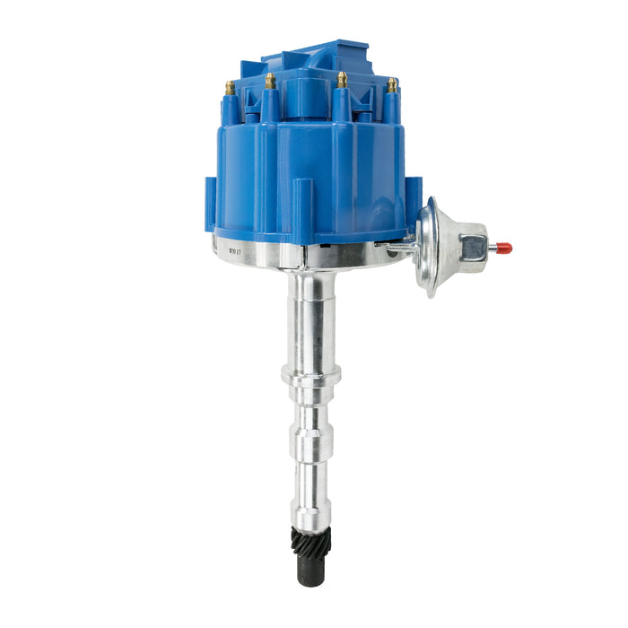 Top Street Performance JM6517BL HEI Distributor; Cadillac V8 (368 in 1980; 425 from 1977-1979; 472; 500); Blue - Truck Part Superstore