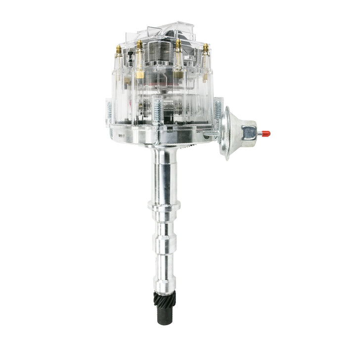 Top Street Performance JM6517CL HEI Distributor; Cadillac V8 (368 in 1980; 425 from 1977-1979; 472; 500); Clear - Truck Part Superstore