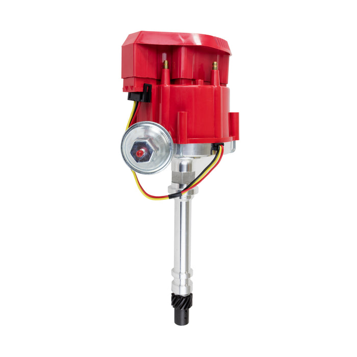 Top Street Performance JM6520R HEI Distributor with Super Cap; Chevrolet V6 (220; 229); Red - Truck Part Superstore