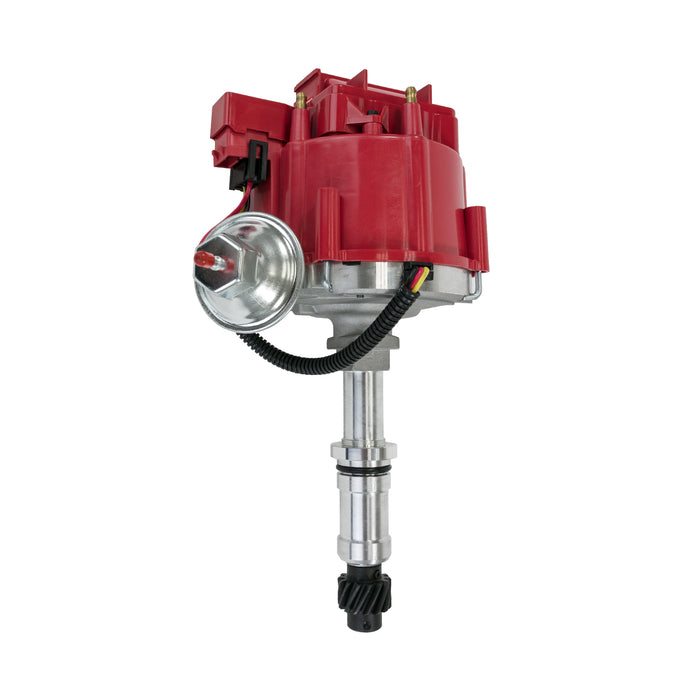 Top Street Performance JM6526R Buick Even-Fire V6 (231) HEI Distributor with Red Cap - Truck Part Superstore