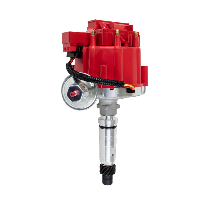 Top Street Performance JM6535R HEI Distributor; Buick Nailhead V8 (322; 364; 401; 425); Red - Truck Part Superstore