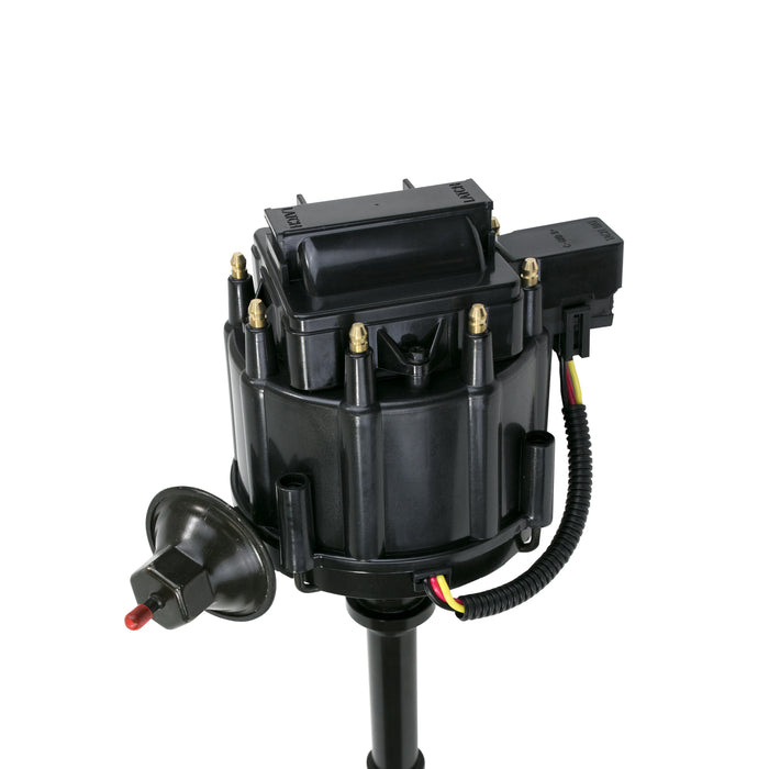 Top Street Performance JM6501ABK Chevy Small Block (262-400)/Big Block (396-454) V8 All-Black HEI Distributor - Truck Part Superstore