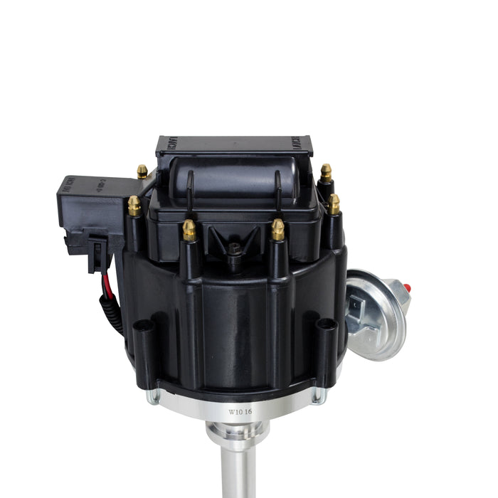 Top Street Performance JM6515BK HEI Distributor; Chevrolet Corvette V8 (1962-1974) with Tach Drive; Black - Truck Part Superstore