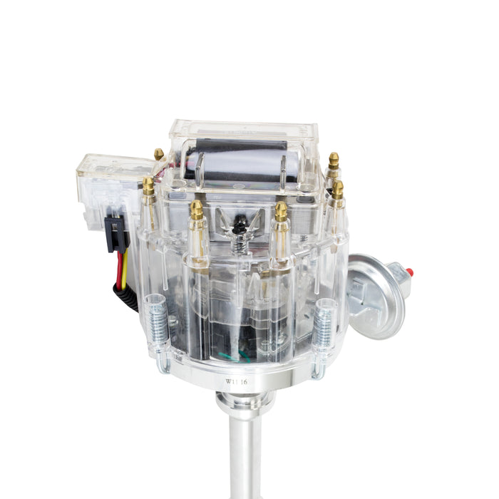 Top Street Performance JM6517CL HEI Distributor; Cadillac V8 (368 in 1980; 425 from 1977-1979; 472; 500); Clear - Truck Part Superstore