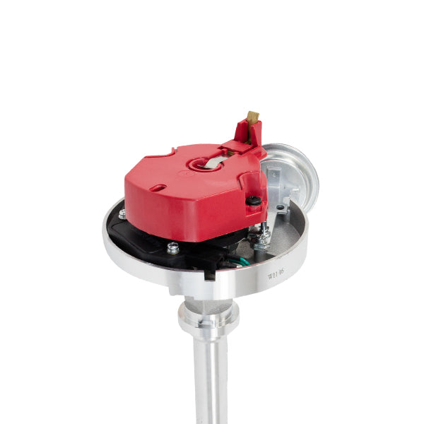 Top Street Performance JM6520R HEI Distributor with Super Cap; Chevrolet V6 (220; 229); Red - Truck Part Superstore