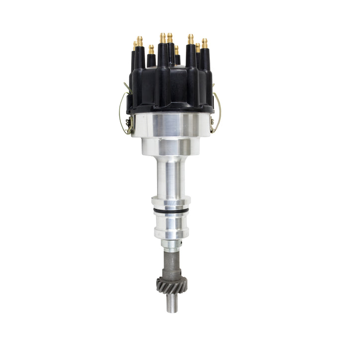 Top Street Performance JM6606BK Pro Billet Distributor; Ford BB (370;429;460) & "335" (351C;400;351M) V8; Black - Truck Part Superstore
