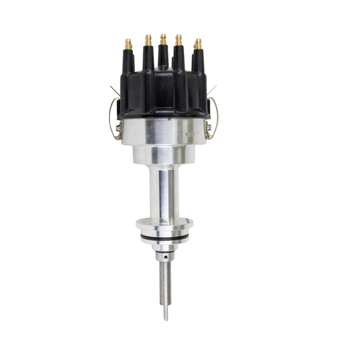 Top Street Performance JM6613BK Chrysler Small Block V8 (273-360) Pro Billet Distributor with Black Cap - Truck Part Superstore