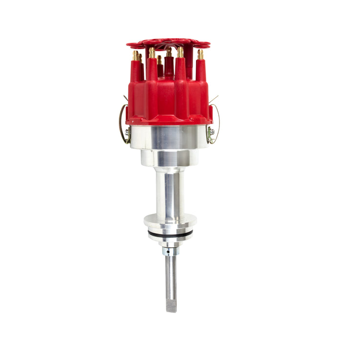 Top Street Performance JM6614R Pro Billet Distributor; Chrysler BB "RB" (413-440) Hemi 426; Red - Truck Part Superstore