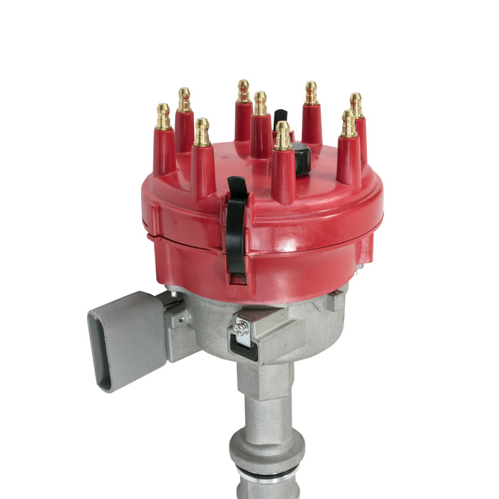 Top Street Performance JM6684R Ford 1988-1991 351W V8 (5.8L) EFI Distributor with Red Cap - Truck Part Superstore