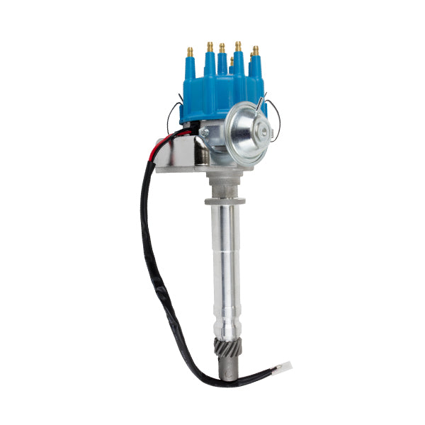 Top Street Performance JM6701BL Ready to Run Distributor; Chevy SB & BB Gen 2 Mark IV V8; Blue - Truck Part Superstore