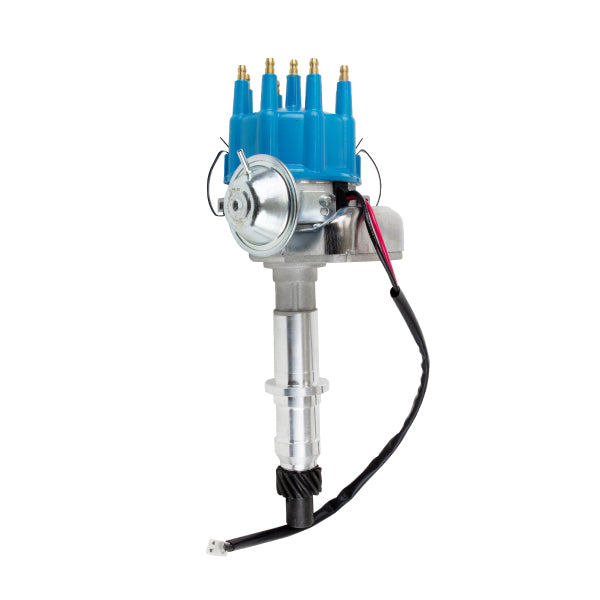 Top Street Performance JM6704BL Ready to Run Distributor; Pontiac V8 (389; 326; 400; 301; 421; 428; 455); Blue - Truck Part Superstore