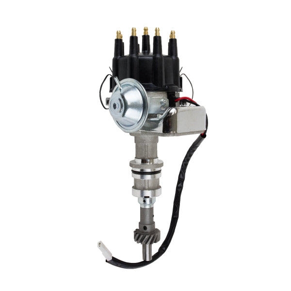 Top Street Performance JM6706BK Ready to Run Distributor; Ford BB (370-460);351C;400;351M V8; Black - Truck Part Superstore