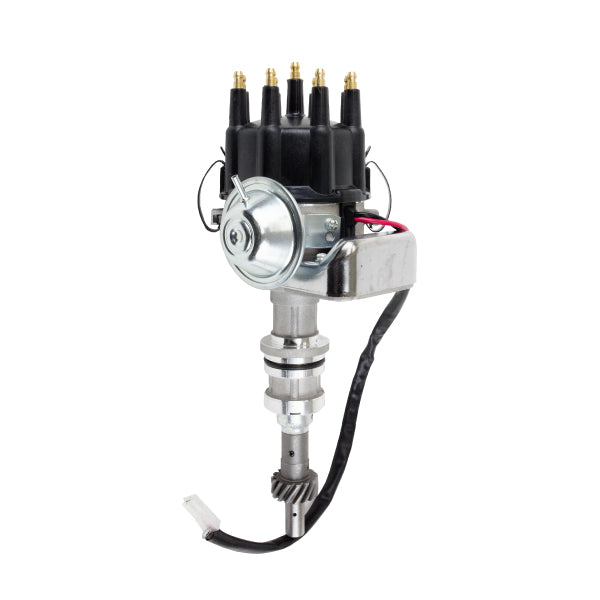 Top Street Performance JM6710BK Ford Small Block 351W V8 Ready to Run Distributor with Black Cap - Truck Part Superstore