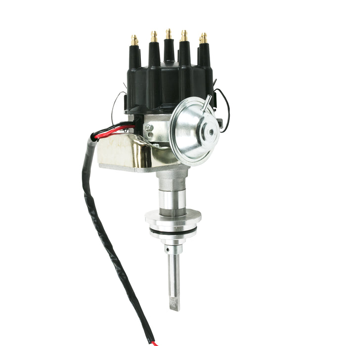 Top Street Performance JM6713BK Chrysler Small Block V8 (273-360) Ready to Run Distributor with Black Cap - Truck Part Superstore