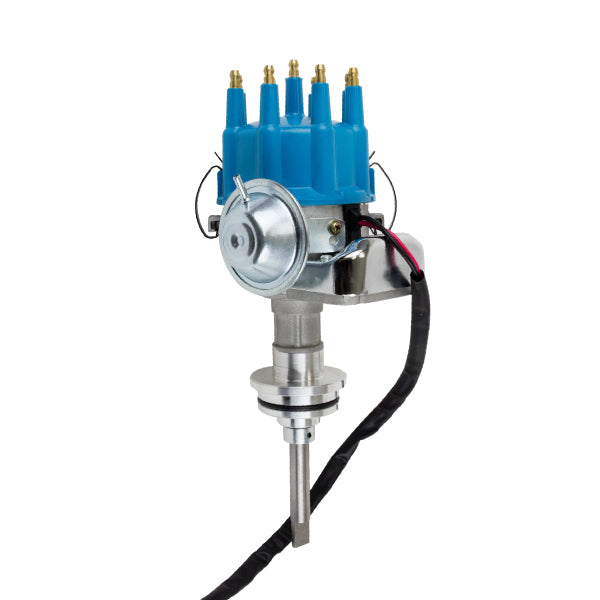 Top Street Performance JM6714BL Ready to Run Distributor; Chrysler Big Block "B" (413; 426; 440); Blue - Truck Part Superstore
