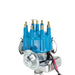 Top Street Performance JM6713BL Chrysler Small Block V8 (273-360) Ready to Run Distributor with Blue Cap - Truck Part Superstore