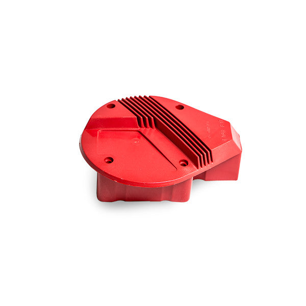 Top Street Performance JM6906R Red HEI Distributor Super Cap Style Ignition Coil Dust Cover - Truck Part Superstore