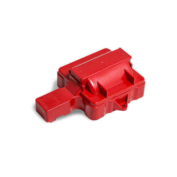 Top Street Performance JM6907R Red 6 Cylinder HEI Distributor Ignition Coil Dust Cover - Truck Part Superstore