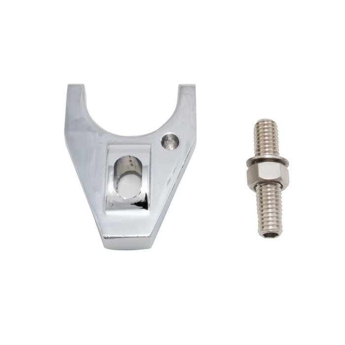 Top Street Performance JM6926SL Silver Billet Aluminum Chevy V8 Distributor Hold Down Clamp - Truck Part Superstore