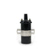 Top Street Performance JM6927BK Black Oil-Filled Female Socket Canister Style 45,000 Volt Ignition Coil - Truck Part Superstore