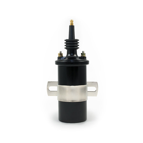 Top Street Performance JM6928BK Black Oil-Filled Male Socket Canister Style 45,000 Volt Ignition Coil - Truck Part Superstore
