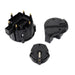 Top Street Performance JM6952BK HEI Distributor Super Cap and Rotor Kit; 6 Cylinder Male; Black - Truck Part Superstore