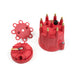 Top Street Performance JM6973R Pro Series Distributor Cap and Rotor Kit; 8 Cylinder Male; Red - Truck Part Superstore