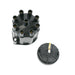 Top Street Performance JM6974BK Pro Series Distributor Cap and Rotor Kit; 8 Cylinder Female; Black - Truck Part Superstore
